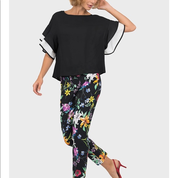 Joseph Ribkoff Tops - Joseph Ribkoff Tiered Sleeve Blouse